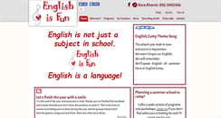 Desktop Screenshot of englishfun.net